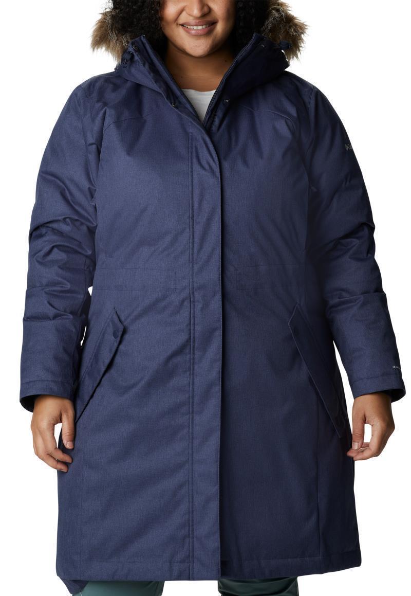 Juniper Ridge Down Parka - Plus - Womens - dark nocturnal 1