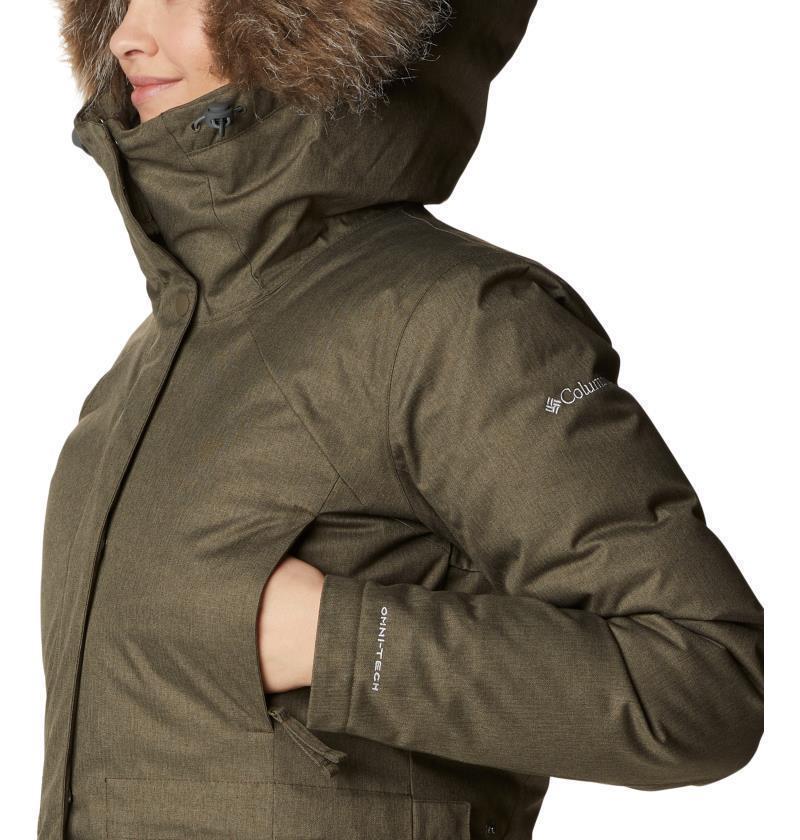 Juniper Ridge Down Parka - Womens - Olive Green 7