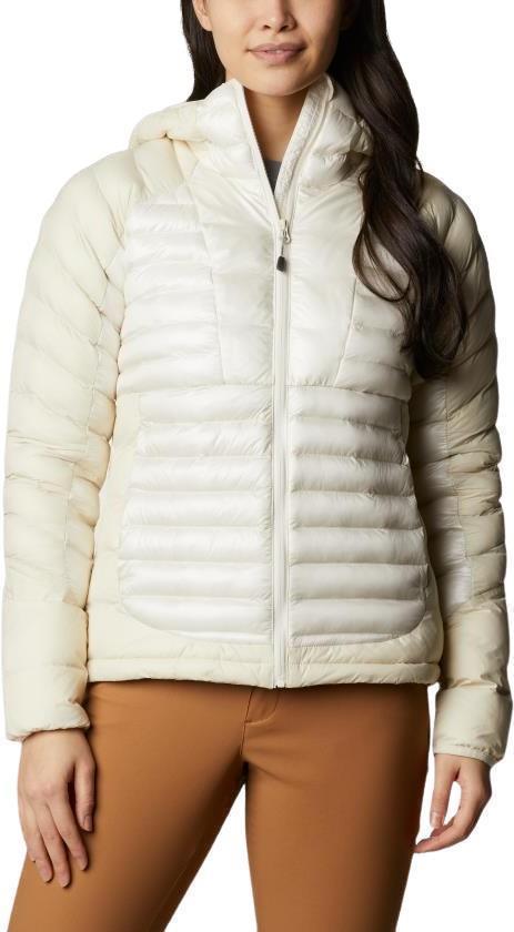 Labyrinth Loop Hooded Jacket - Womens - Chalk 1