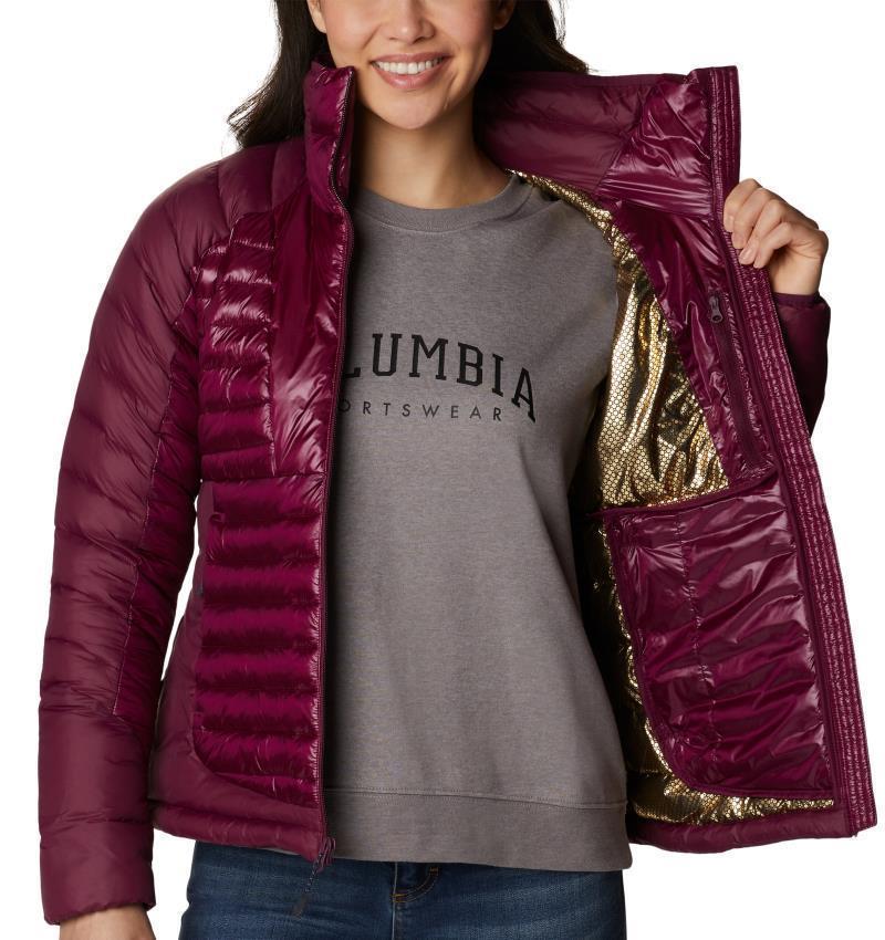 Labyrinth Loop Jacket - Womens - Marionberry 3