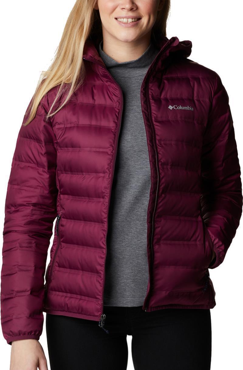 Lake 22 Down Hooded Jacket - Womens - Marionberry 5