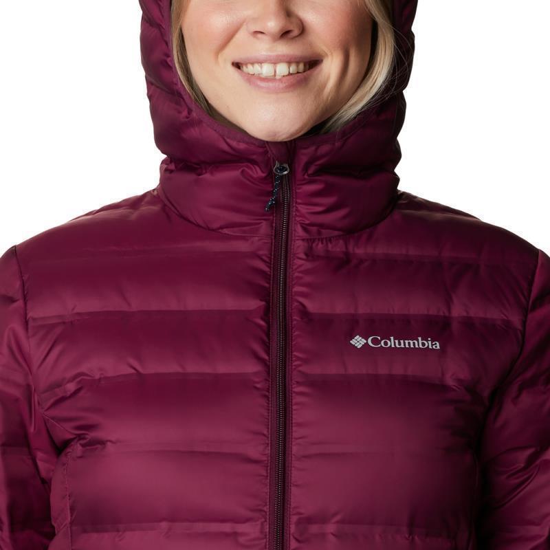 Lake 22 Down Hooded Jacket - Womens - Marionberry 6