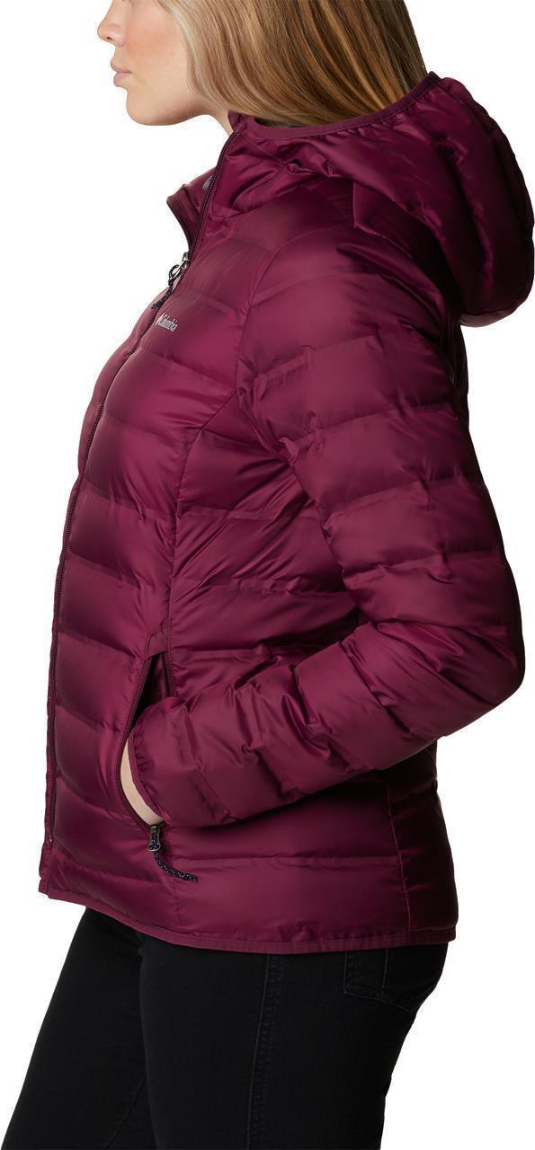 Lake 22 Down Hooded Jacket - Womens - Marionberry 4