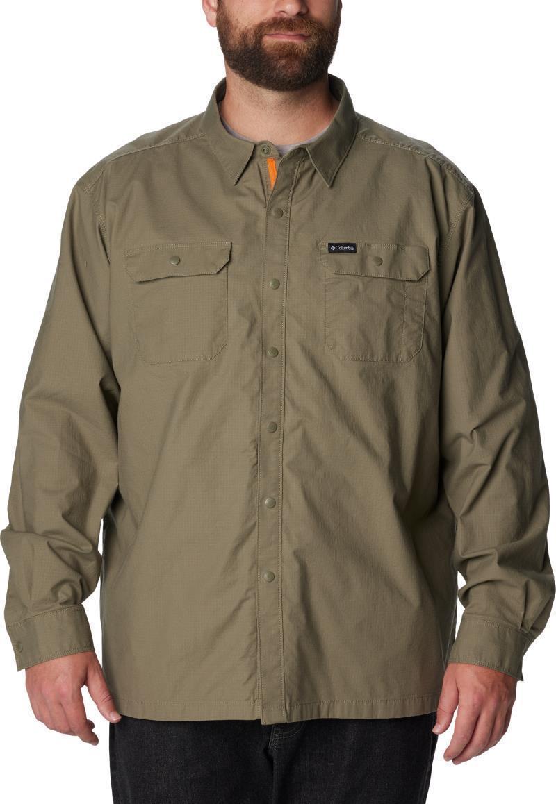 Landroamer Lined Shirt - Big - Mens - Stone Green 1