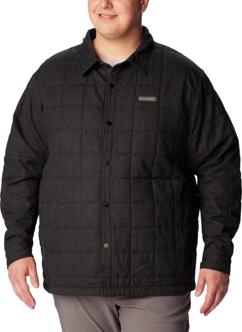 Landroamer Quilted Shirt Jacket - Big - Mens - Black 1