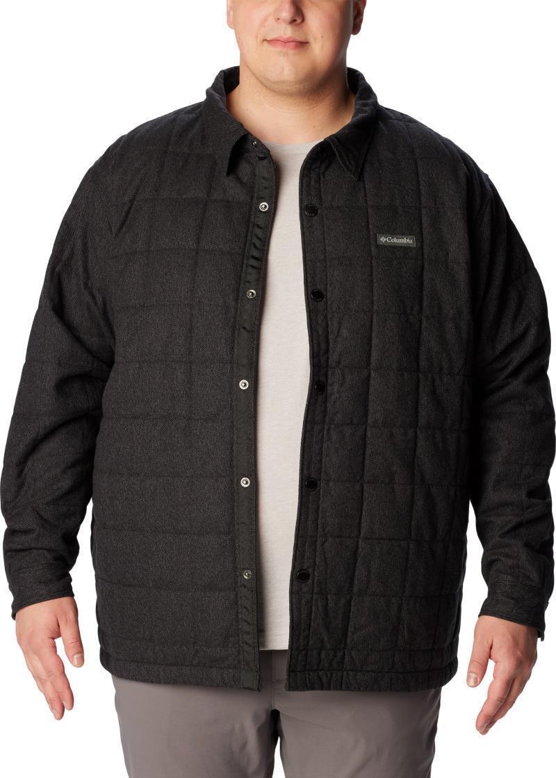 Landroamer Quilted Shirt Jacket - Big - Mens - Black 3
