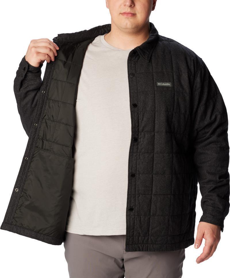 Landroamer Quilted Shirt Jacket - Big - Mens - Black 4