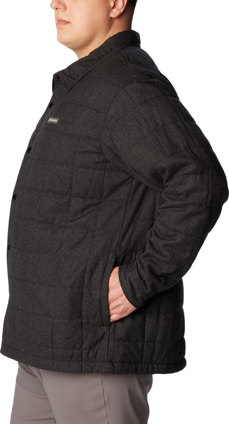Landroamer Quilted Shirt Jacket - Big - Mens - Black 5