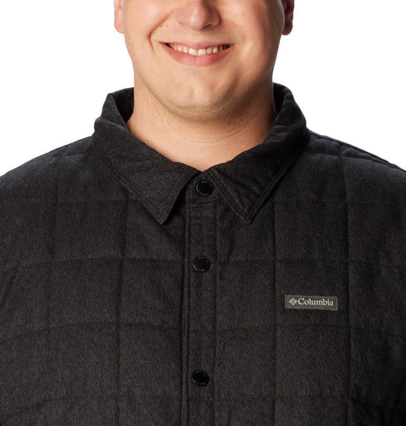 Landroamer Quilted Shirt Jacket - Big - Mens - Black 6