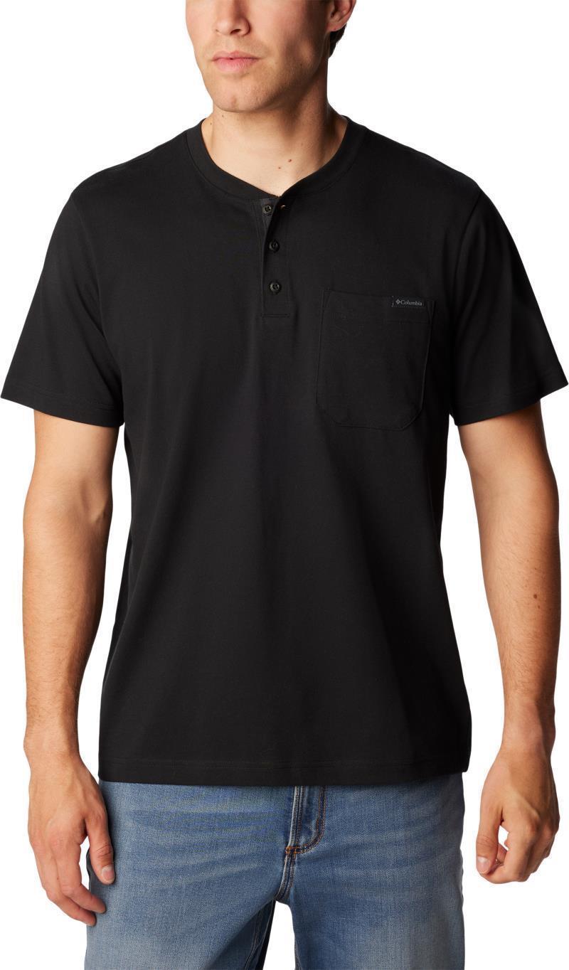 Landroamer SS Henley - Mens - Black 1
