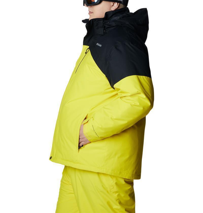 Last Tracks Jacket - Big - Mens - Laser Lemon / Black 3