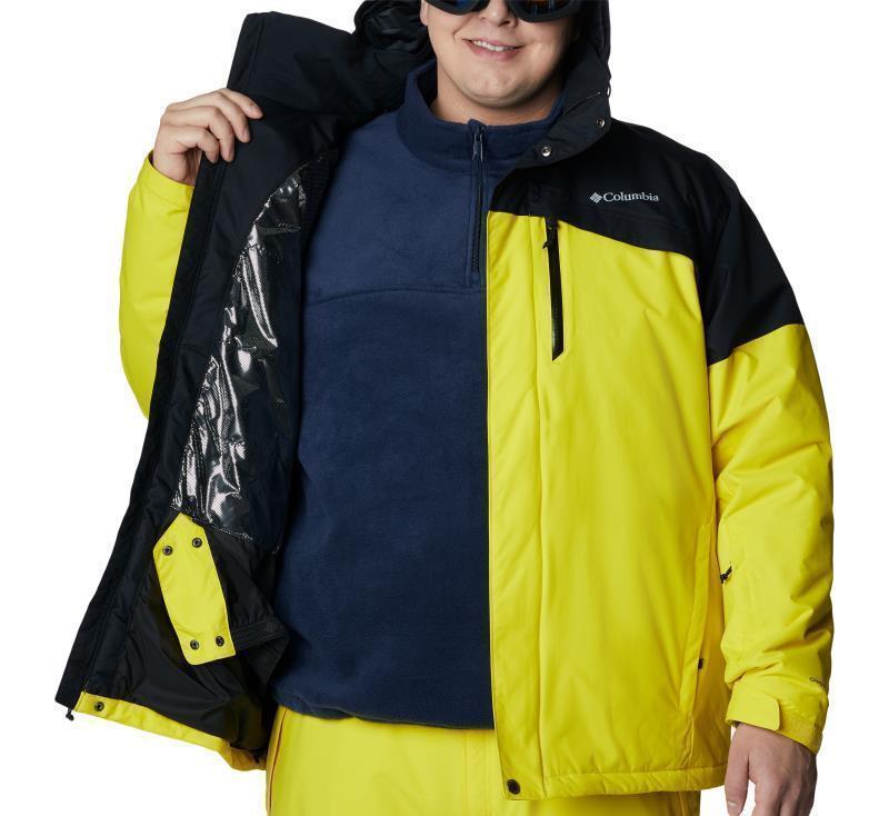 Last Tracks Jacket - Big - Mens - Laser Lemon / Black 5