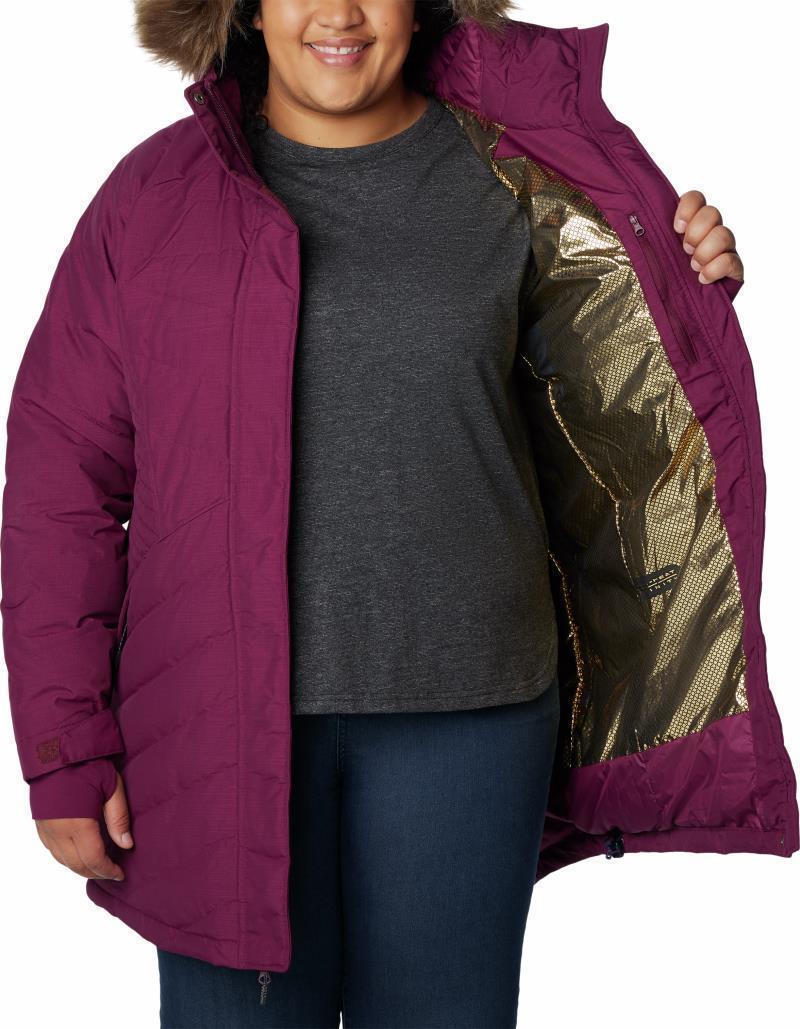 Lay D Down III Mid Jacket - Plus - Womens - Marionberry Matte 5