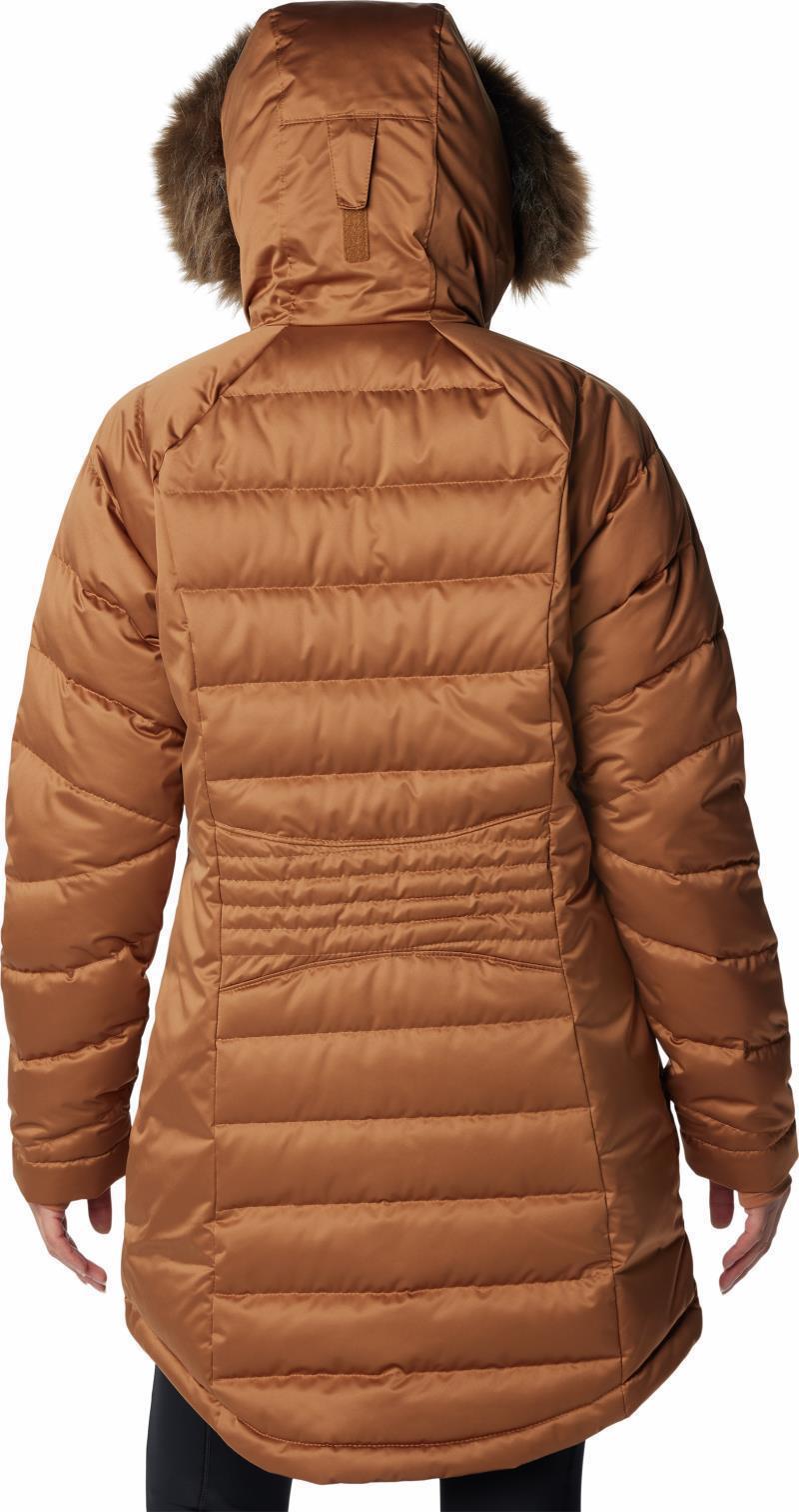 Lay D Down III Mid Jacket - Womens - Camel Brown Satin 2