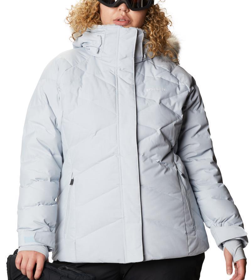 Lay D Down II Jacket - Plus - Womens - Cirrus Grey Metallic 1