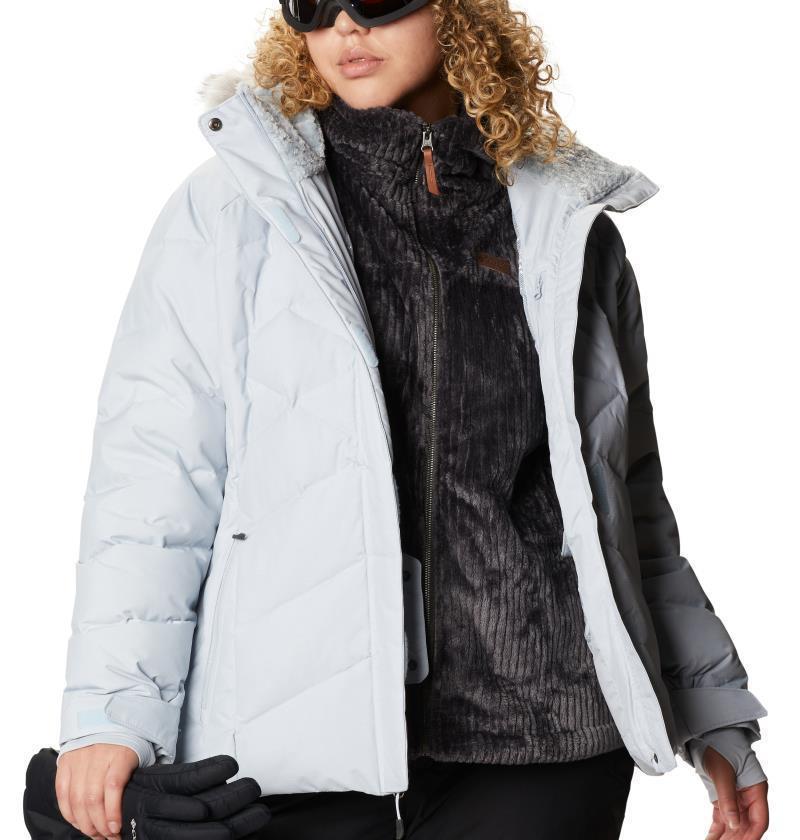 Lay D Down II Jacket - Plus - Womens - Cirrus Grey Metallic 9