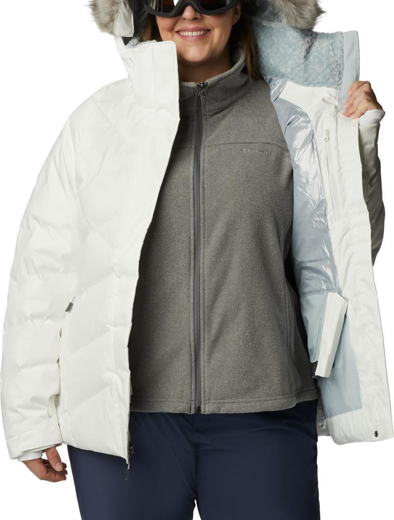 Lay D Down II Jacket - Plus - Womens - White Sheen 6