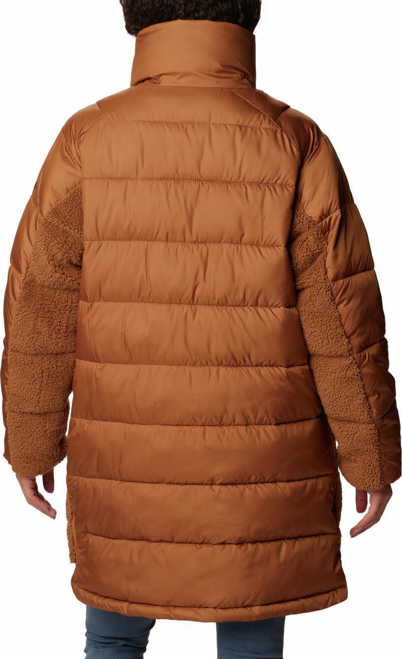Leadbetter Point Long Jacket - Womens - Camel Brown 2