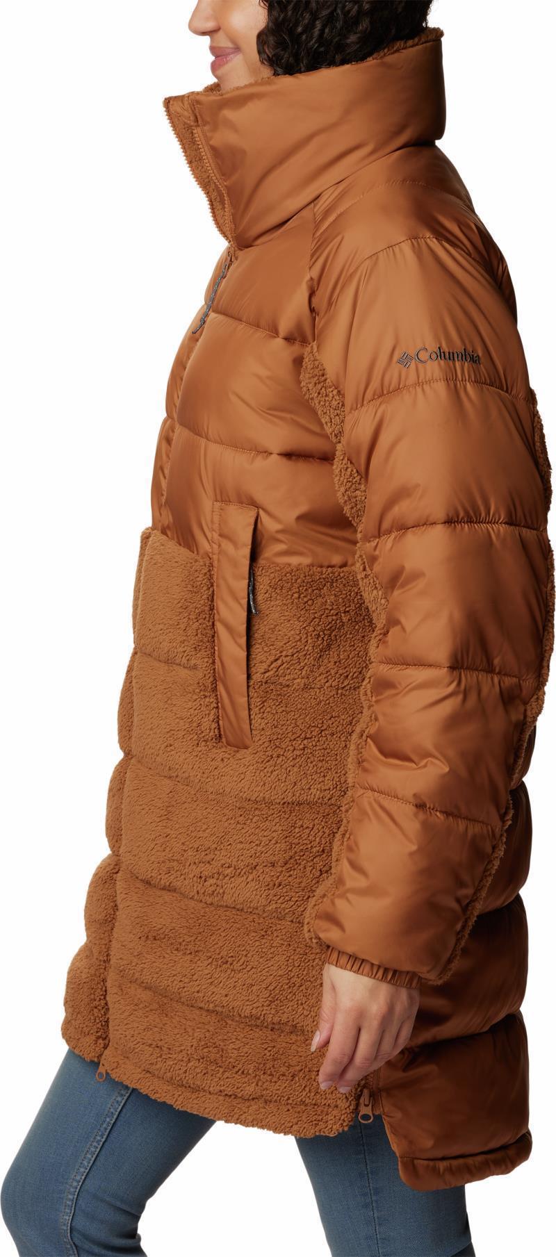 Leadbetter Point Long Jacket - Womens - Camel Brown 4