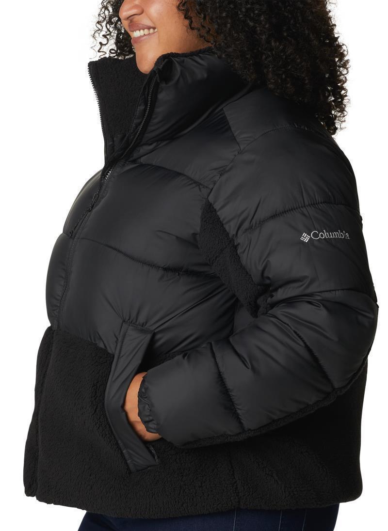 Leadbetter Point Sherpa Hybrid - Plus - Womens - Black 2