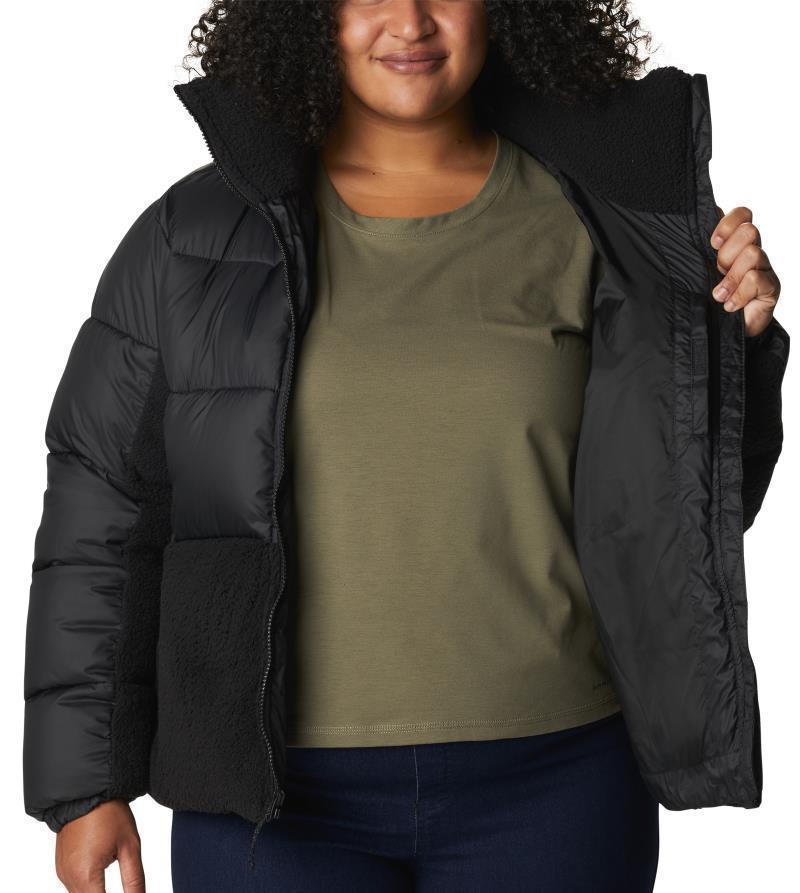 Leadbetter Point Sherpa Hybrid - Plus - Womens - Black 4