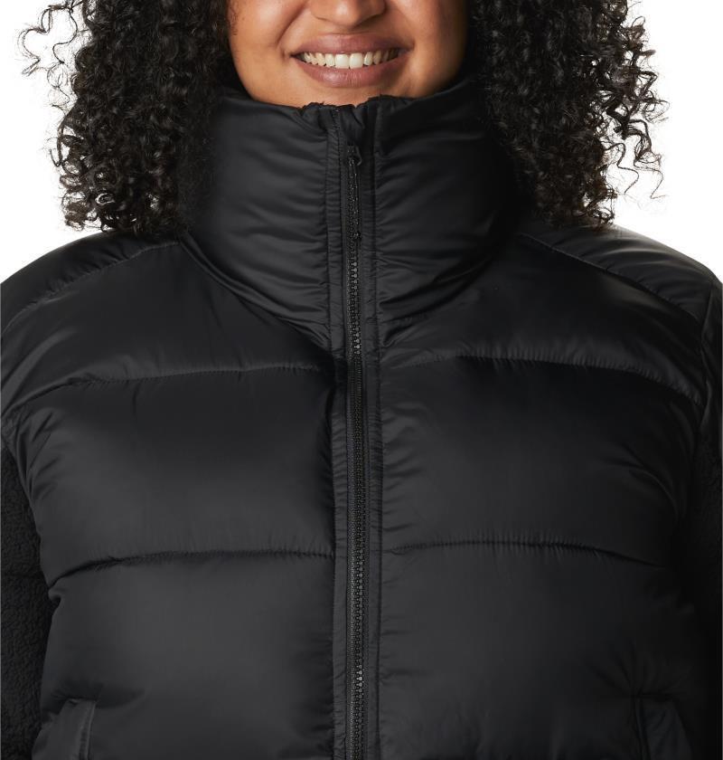 Leadbetter Point Sherpa Hybrid - Plus - Womens - Black 6