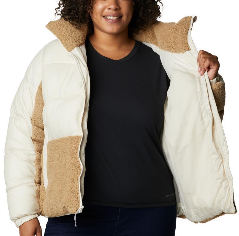 Leadbetter Point Sherpa Hybrid - Plus - Womens - Chalk / Beach 3