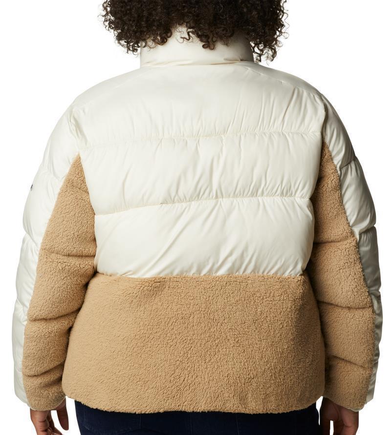 Leadbetter Point Sherpa Hybrid - Plus - Womens - Chalk / Beach 5