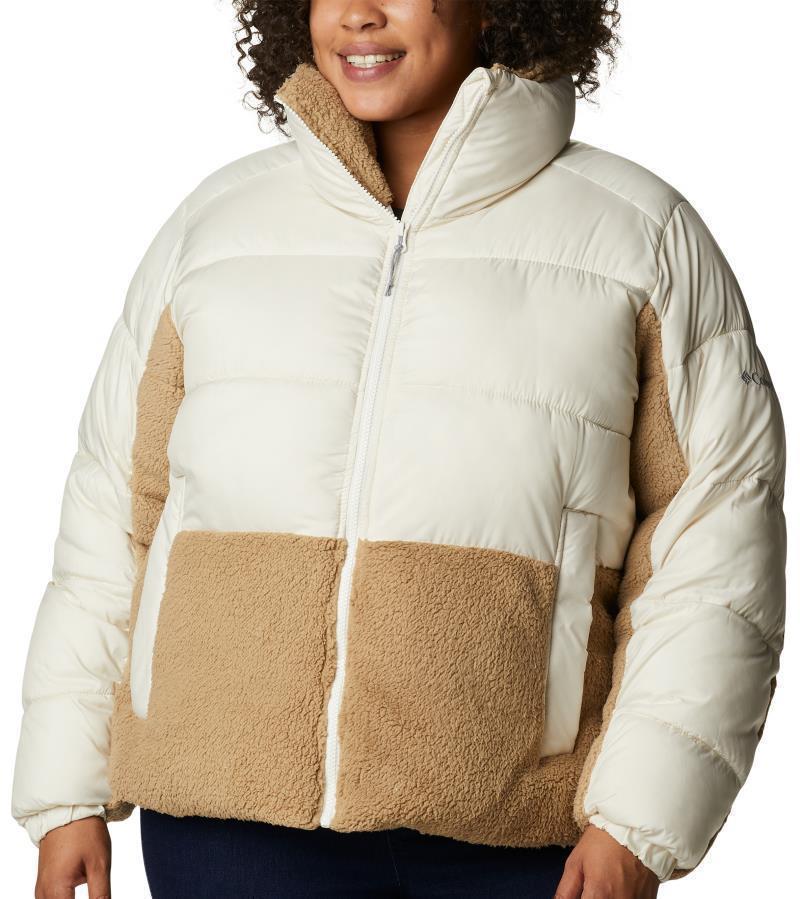 Leadbetter Point Sherpa Hybrid - Plus - Womens - Chalk / Beach 1
