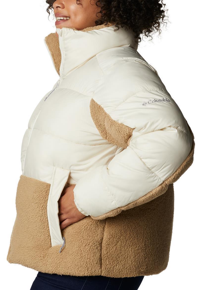Leadbetter Point Sherpa Hybrid - Plus - Womens - Chalk / Beach 2