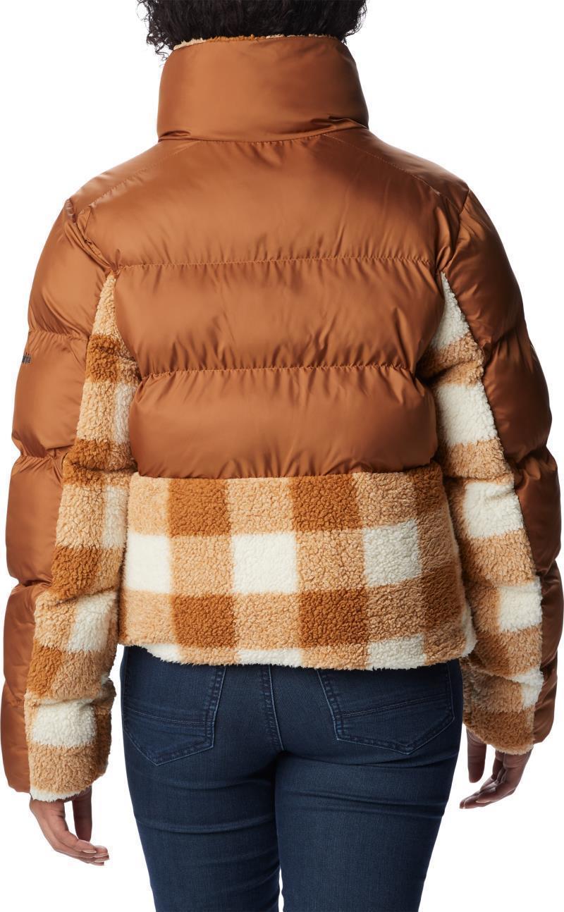 Leadbetter Point Sherpa Hybrid - Womens - Camel Brown / Camel Brown Check 2