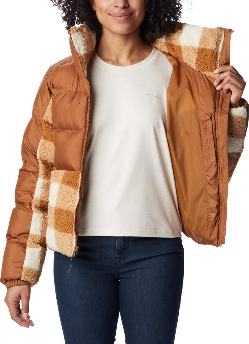 Leadbetter Point Sherpa Hybrid - Womens - Camel Brown / Camel Brown Check 4