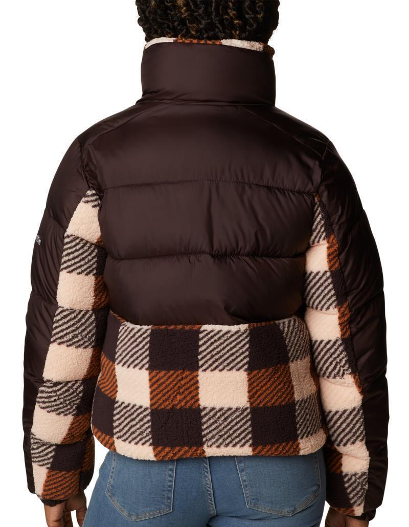 Leadbetter Point Sherpa Hybrid - Womens - New Cinder / Warm Copper Check Multi 3