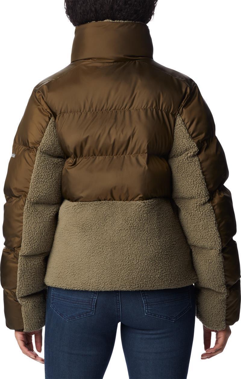 Leadbetter Point Sherpa Hybrid - Womens - Olive Green / Stone Green 2