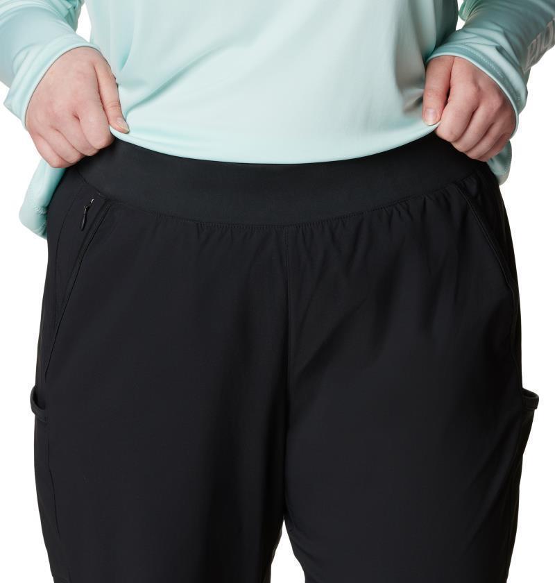 Leslie Falls Capris - Plus - Womens - Black 4