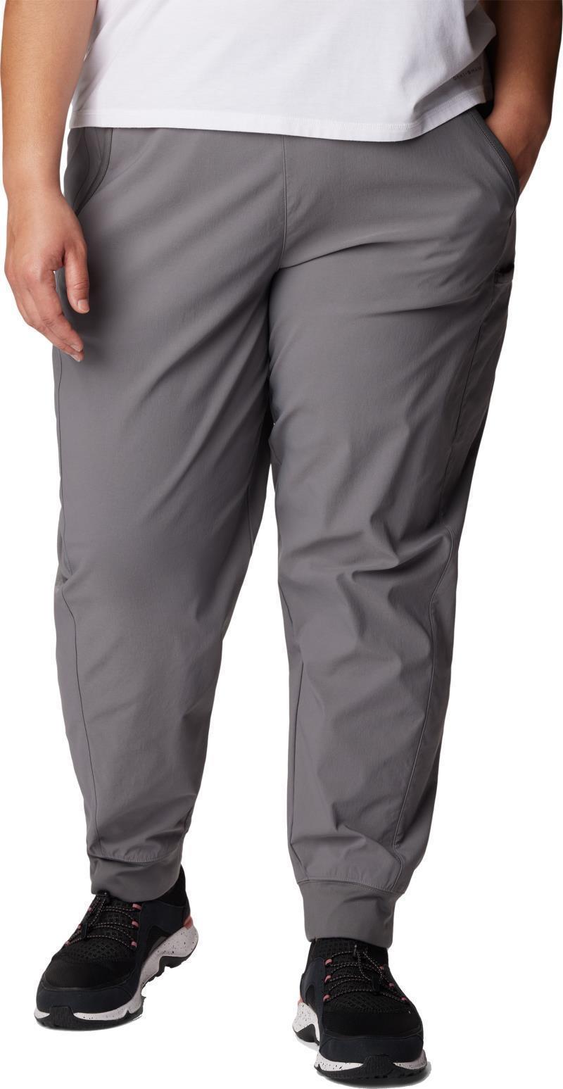 Leslie Falls Joggers, Reg - Plus - Womens - City Grey 1