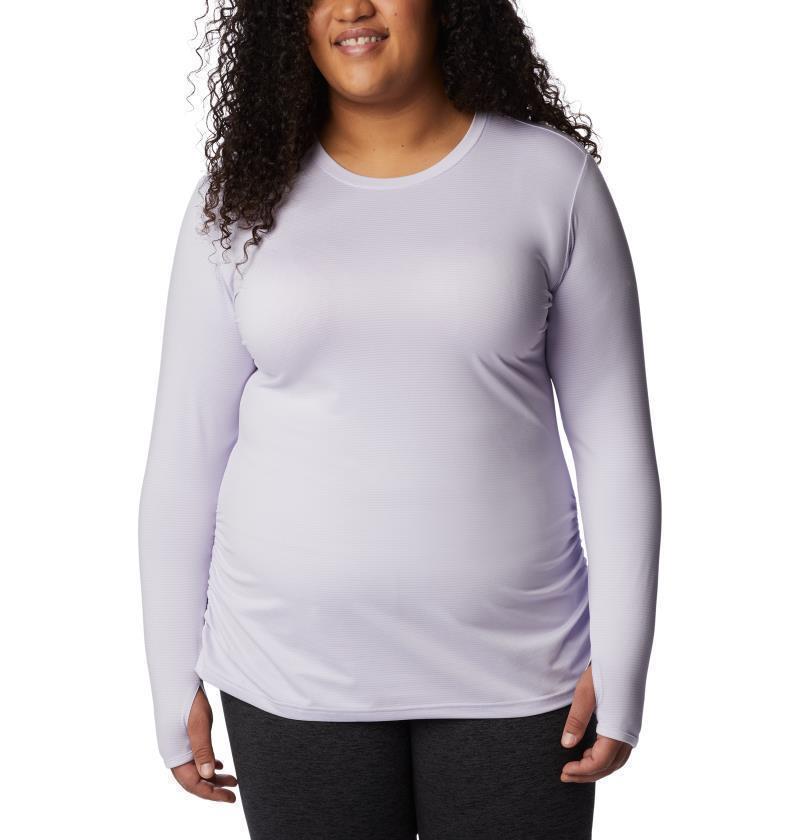 Leslie Falls LS - Plus - Womens - Purple Tint 1