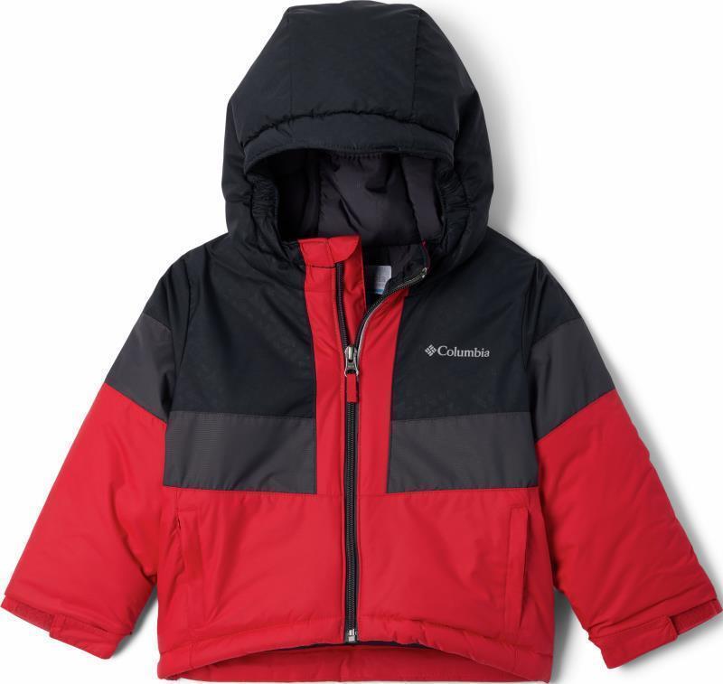 Lightning Lift II Jacket - Toddler Boys - Mountain Red / Black Bolted Mtns Embossed 1