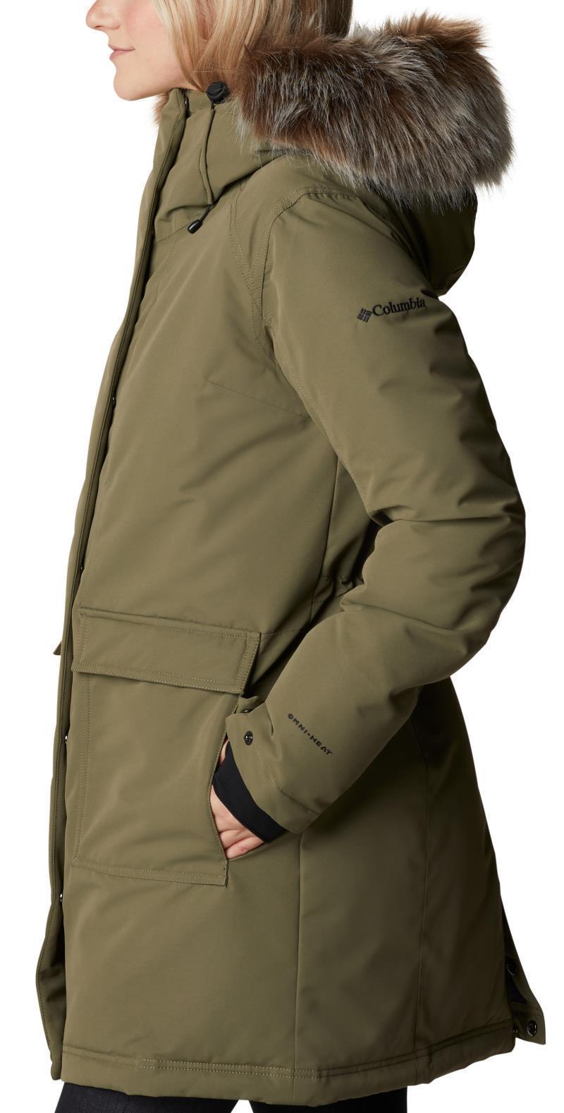 Little SI Insulated Parka - Womens - Stone Green 4