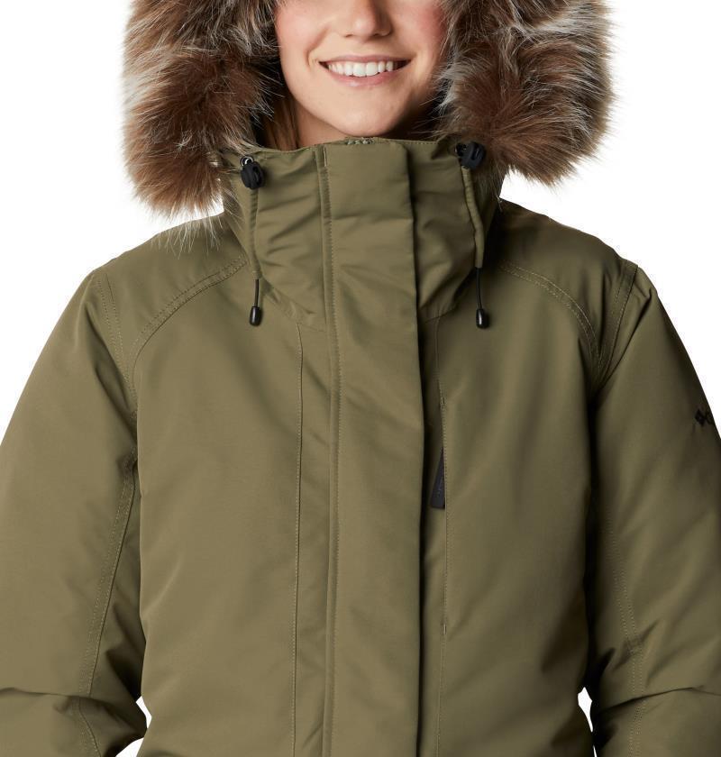 Little SI Insulated Parka - Womens - Stone Green 5