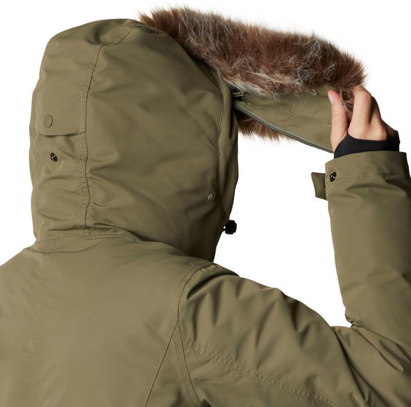 Little SI Insulated Parka - Womens - Stone Green 6