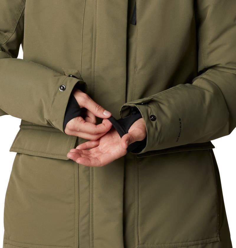 Little SI Insulated Parka - Womens - Stone Green 7