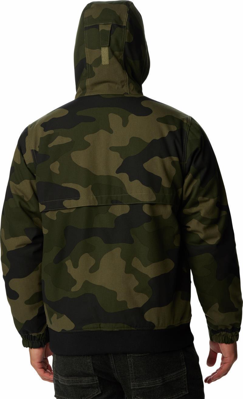 Loma Vista II Hooded Jacket - Mens - Stone Green Mod Camo Print 2