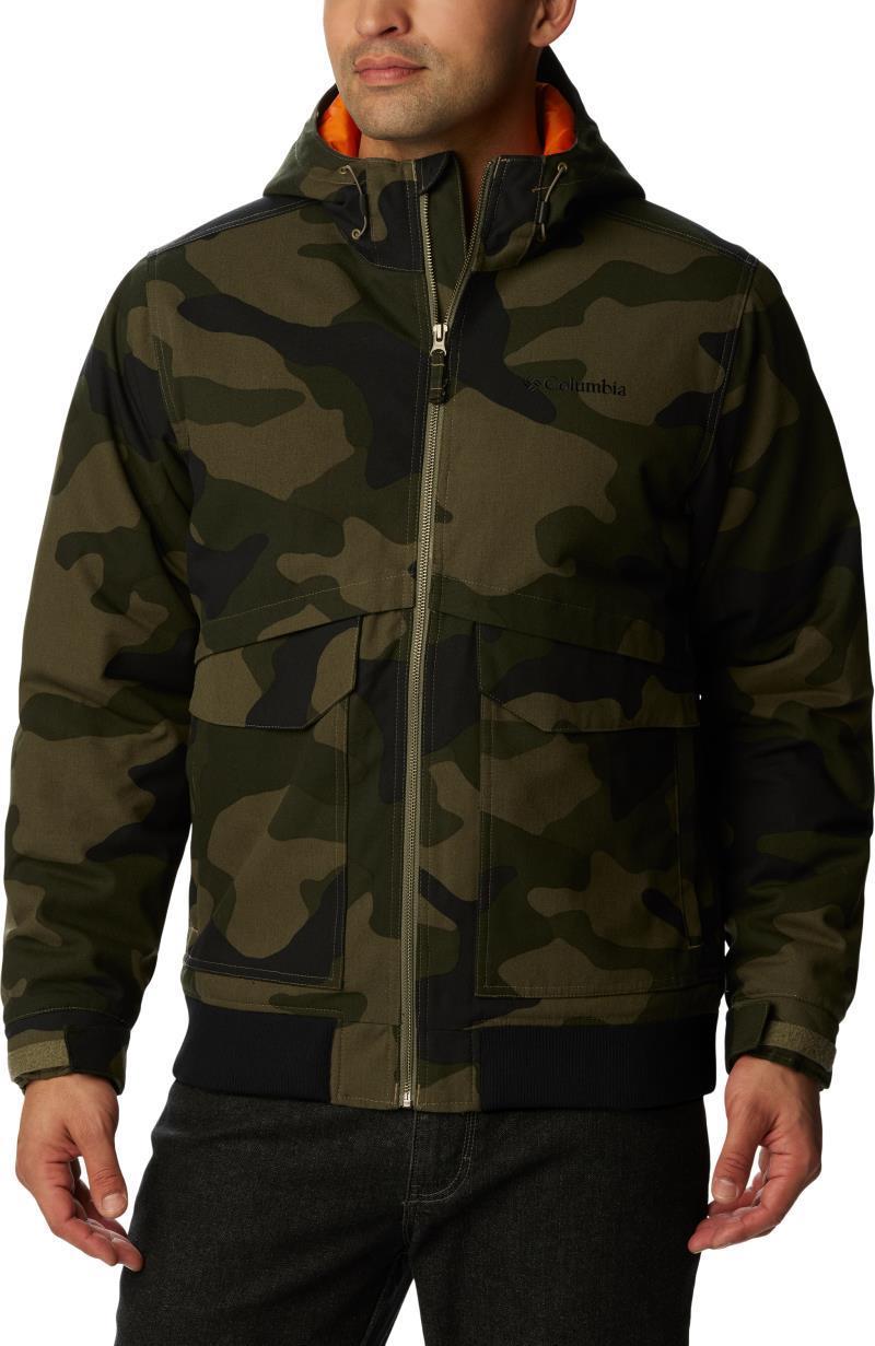 Loma Vista II Hooded Jacket - Tall - Mens - Stone Green Mod Camo Print 1