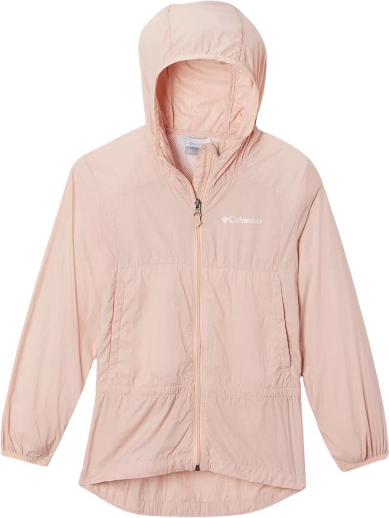 Loop Trail Windbreaker - Youth Girls - Peach Blossom 1