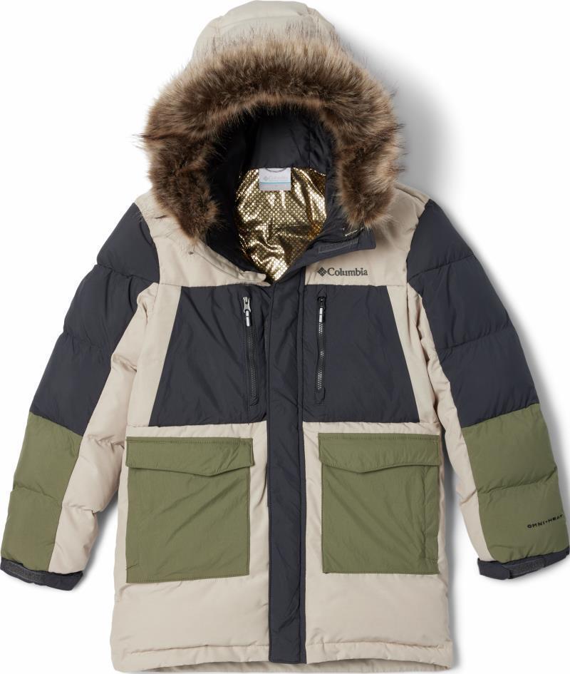 Marquam Peak Fusion Parka - Youth Boys - Ancient Fossil / Shark / Stone Green 1