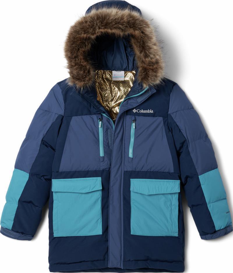 Marquam Peak Fusion Parka - Youth Boys - Collegiate Navy / Dark Mountain / Shasta 1