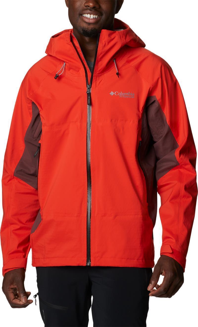 Mazama Trail Shell - Mens - Spicy / Black / Light Raisin 1