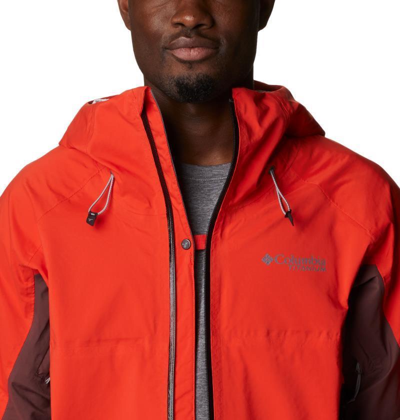 Mazama Trail Shell - Mens - Spicy / Black / Light Raisin 6