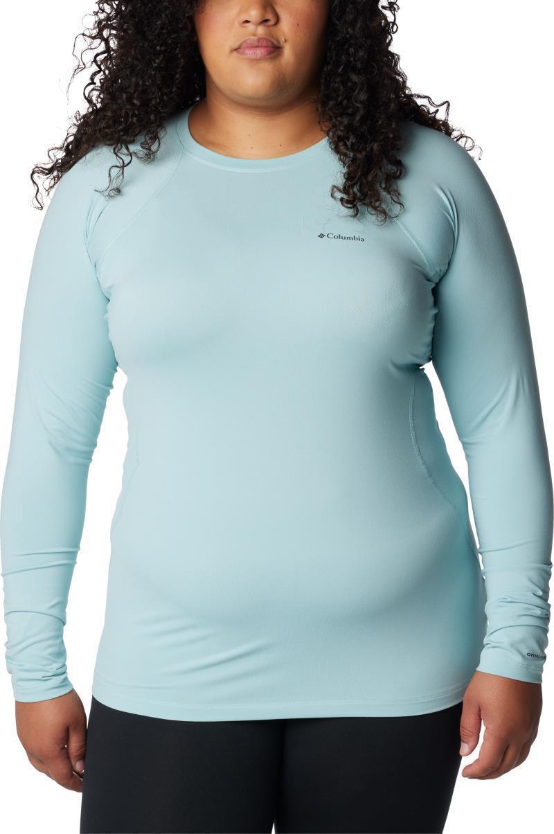 Midweight Stretch LS Top - Plus - Womens - Aqua Haze 1